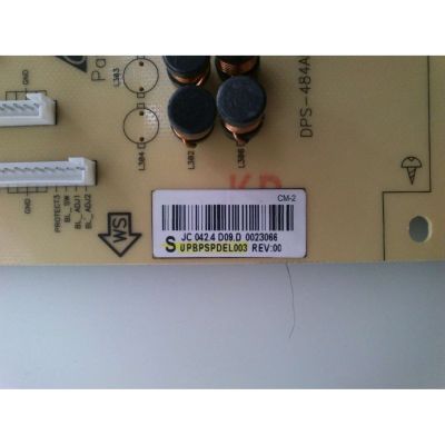 FUENTE DE PODER  PHILIPS UPBPSPDEL003 / DPS-484AP /  2950256000 / MODELO 55PFL5505D/F7 - Imagen 2